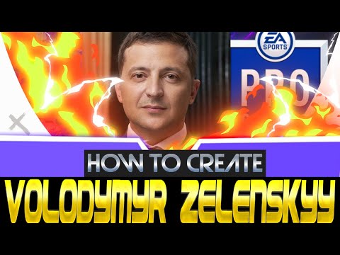 FIFA 22 | VIRTUAL PRO LOOKALIKE TUTORIAL - Volodymyr Zelenskyy