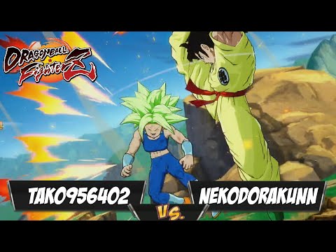 Tako956402(SSGSS Goku/Piccolo/Yamcha) Fights NekoDoraKunn(Kefla/Beerus/Base Goku)[DBFZ PS4]