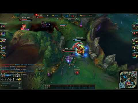 Don't focus the support Tryndamere vs Nautilus