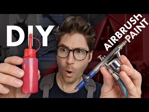 Make Your Own Airbrush Paint Cheap And Easy | Cosplay Apprentice