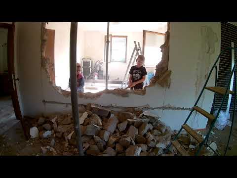 Der Durchbruch - Kernsanierung Eigenheim