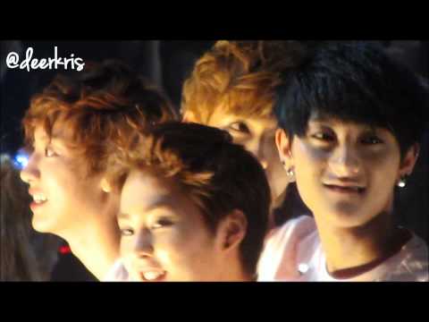 [FANCAM] 120520 SM TOWN LA ENDING (EXO FOCUS)