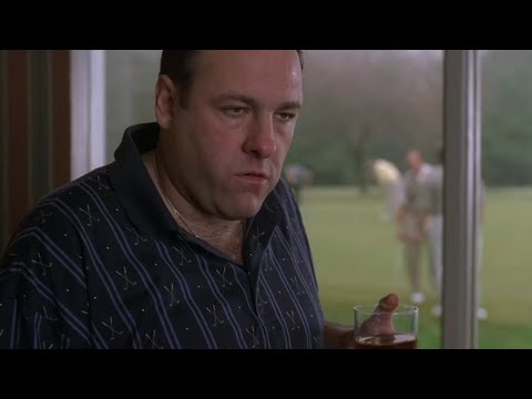 I Soprano ITA - Tony Soprano collassa dopo un diverbio con Richie Aprile