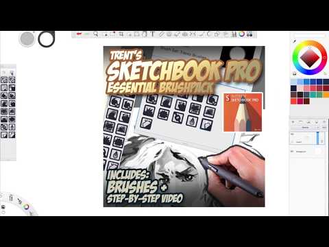 Essential Sketchbook Pro brushpack 2017 update!