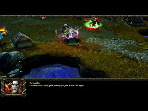 Warcraft III Cutscenes Undead 1-4 HD