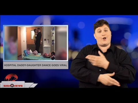 Hospital daddy-daughter dance goes viral (ASL - 8.21.18)