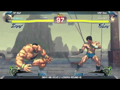 SSF4: USF Don vs SF Gief - Why Me Dojo #2