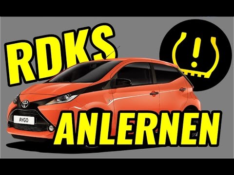 TOYOTA AYGO REIFENDRUCKKONTROLLSYSTEM ZURÜCKSETZEN TUTORIAL