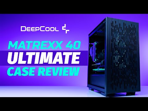 „Deepcool“ | MATREXX 40 3FS | Juodas | „Micro ATX“ | ATX PS2_Ilgis mažesnis nei 170 mm video