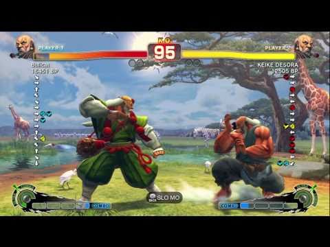 Bullcat [Gouken] vs KEIKE DESORA [Gouken] SSF4 Japanese Online Ranked Matches - TRUE-HD