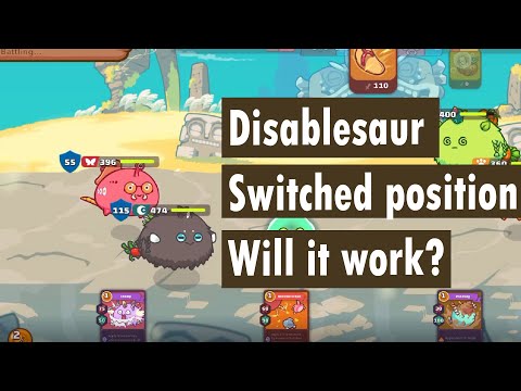 Season 19 Discard Bug Backline + Disablesaur mid? | Axie Infinity