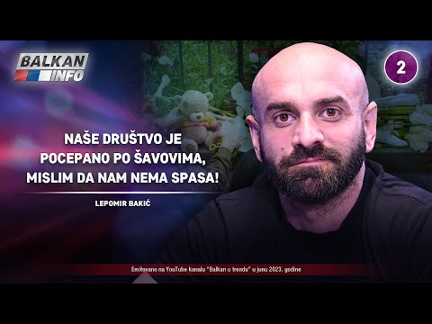 INTERVJU: Lepomir Bakić - Društvo je pocepano po svim šavovima i zato nam nema spasa! (18.6.2023)