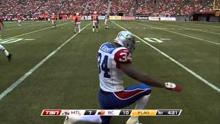 CFL Montreal Alouettes Perfect Fake Field Goal vs. Lions Wk. 11 2012