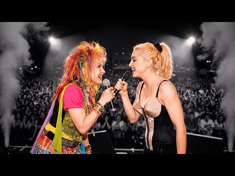 Madonna STOPPED Concert When Cyndi Lauper Showed Up Unannounced at Madison Square Garden
