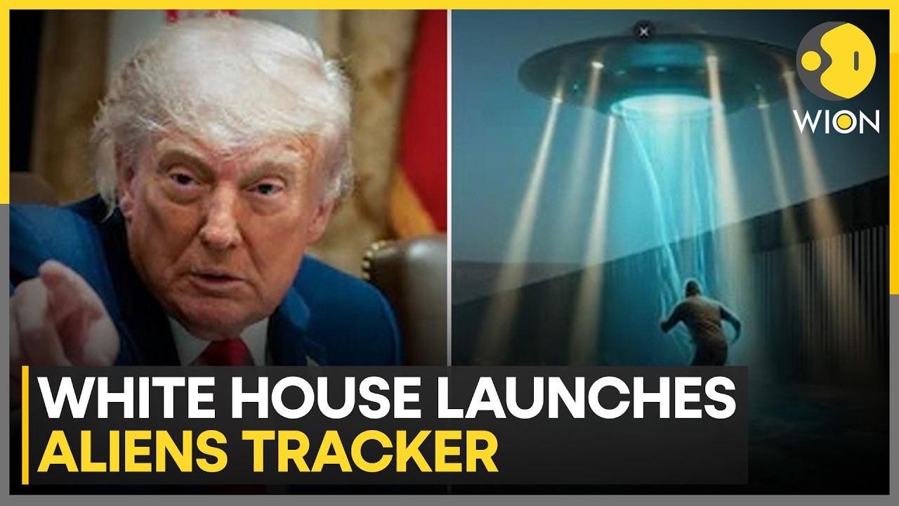 White House Launches Aliens.gov: The Truth Behind Trump’s Sci-Fi ICE Tracking Site | WION
