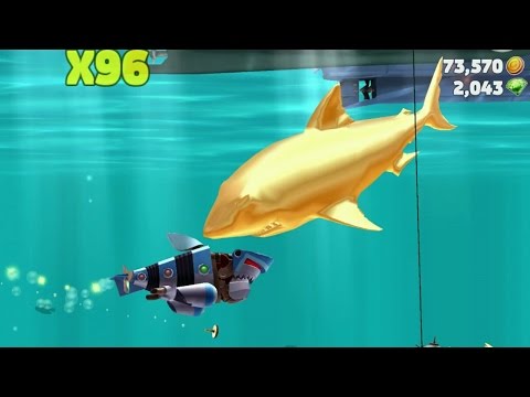 Hungry Shark Evolution: Robo Shark NEW HIGH SCORE 106M!