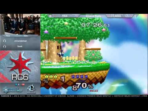 Rubicon 6 - Pools: Azzu (Falco) vs. Pdub (Sheik)