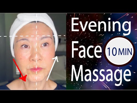 10-Min Evening Face Lift Massage 😱 Feel Younger Instantly!   INSTANT RESULT!