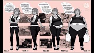 ONE ARTISTS BIG ANIME BBW/WEIGHT GAIN (65 IMAGES)