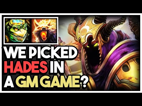 WE PICKED HADES IN A GM GAME? - GM Ranked Joust - Smite