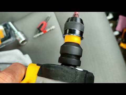 DeWALT, 1/4" Hex to 1/2" Square Impact Wrench Adapter