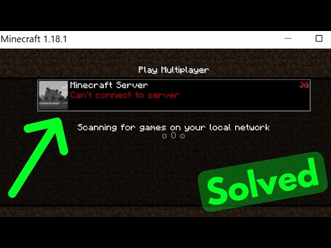 Fix can't connect to server minecraft tlauncher 1.18.1