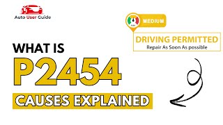 dtc p2454 quickly Fix