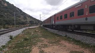 preview picture of video 'Diesel action in an electrified territory || Makalidurga || Indian Railways'