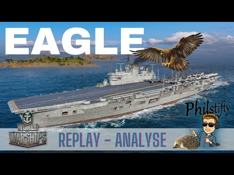 EAGLE Super CV in WORLD OF WARSHIPS [Replay] [Deutsch] [60fps]