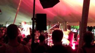 Japandroids &quot;The Boys Are Leaving Town&quot; live at Hillside 2010-07-24