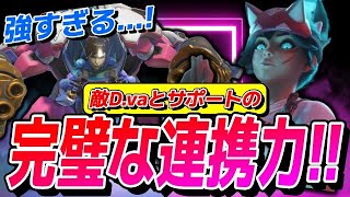 敵D vaとサポート陣の完璧な連携力が参考になりすぎる試合 【オーバーウォッチ2】