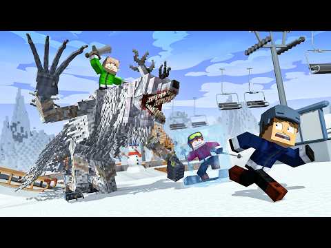 OMEGA ICE WENDIGO ATTACKED ME in MINECRAFT!