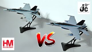 Model Airplane Showdowns! Hobby Master VS JC Wings: 1/72 Top Gun Maverick F/A-18E Super Hornet