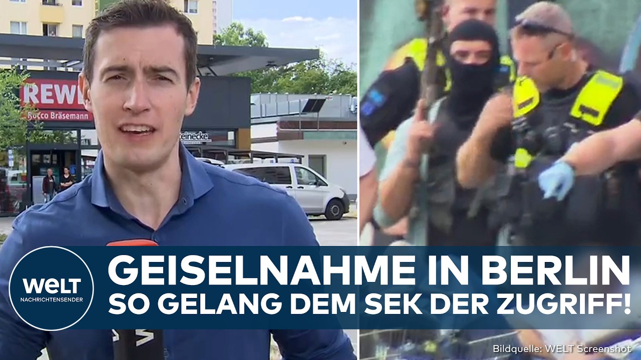 BERLIN: Neue Details zur Geiselnahme! So gelang dem SEK im Supermarkt in Marienfelde der Zugriff