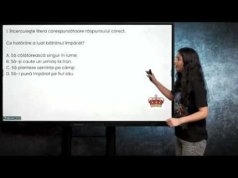 Test 1 - Evaluare Natională Română - Clasa a 4-a