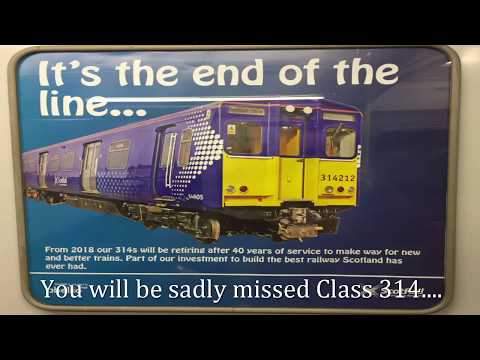 It's the end of the line for the Class 314.....