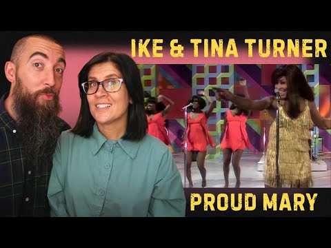 Ike & Tina Turner - Proud Mary (REACTION) with my wife