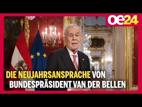 Die Neujahrsansprache von Bundespräsident Van der Bellen