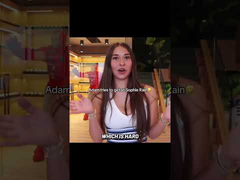 Adam W tries to get at Sophie Rain 😂 David Dobrik #shorts #viral #foryou #trending #clips