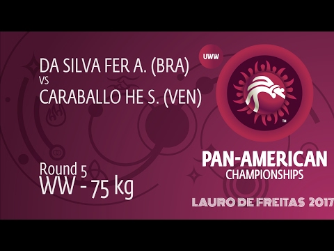 Round 5 WW - 75 kg: A. DA SILVA FER (BRA) df. S. CARABALLO HE (VEN), 3-2