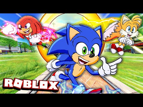 MOVIE SONIC!! - Sonic Speed Simulator!! (ROBLOX) 🔵💨