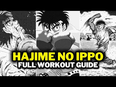 Train Like Ippo Makunouchi (Hajime No Ippo Full Workout Routine)