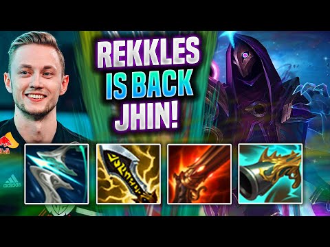 REKKLES BRINGS BACK JHIN IN SOLOQ! - KC Rekkles Plays Jhin ADC vs Zilean! | Preseason 2022