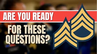 Army Promotion Board Situational Questions