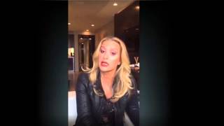 Anastacia on Christina Aguilera &amp; Army Of Me
