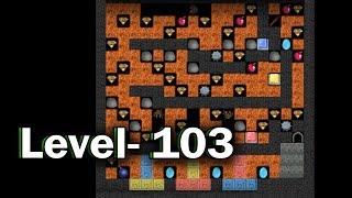 Diamond mine level 103 collected all 30 diamonds