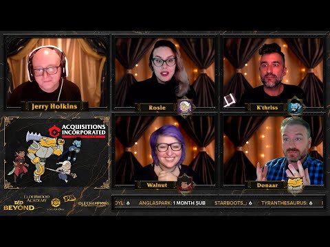 Table Talk:  Retirement, Part Ten - S4 E24 - Acquisitions Inc: The "C" Team