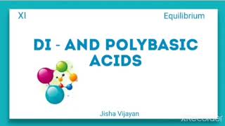 11std, Di and Polybasic Acids