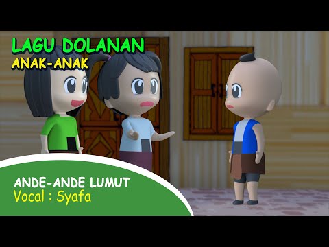 Ande-Ande lumut | Lagu  Anak-Anak Animasi  | Syafa