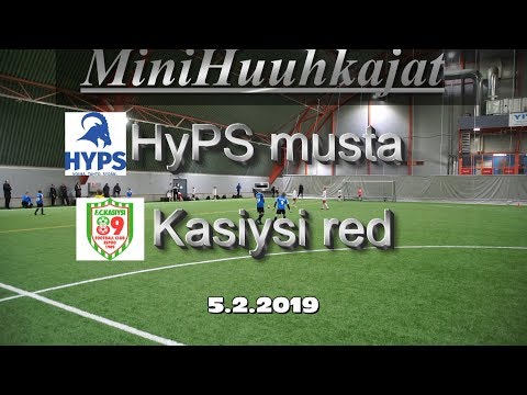 Mini Huuhkajat HyPS musta vs Kasiysi red